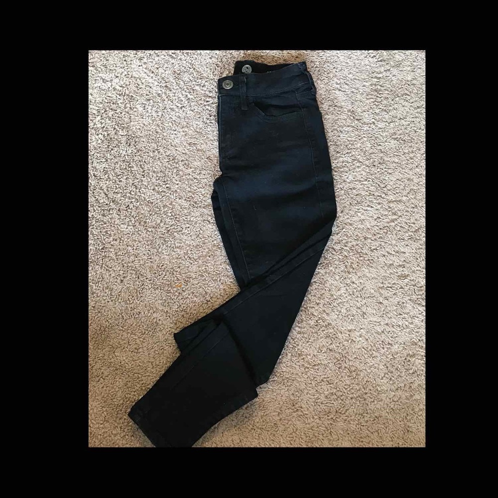Jet black SO® Low Rise Jeans